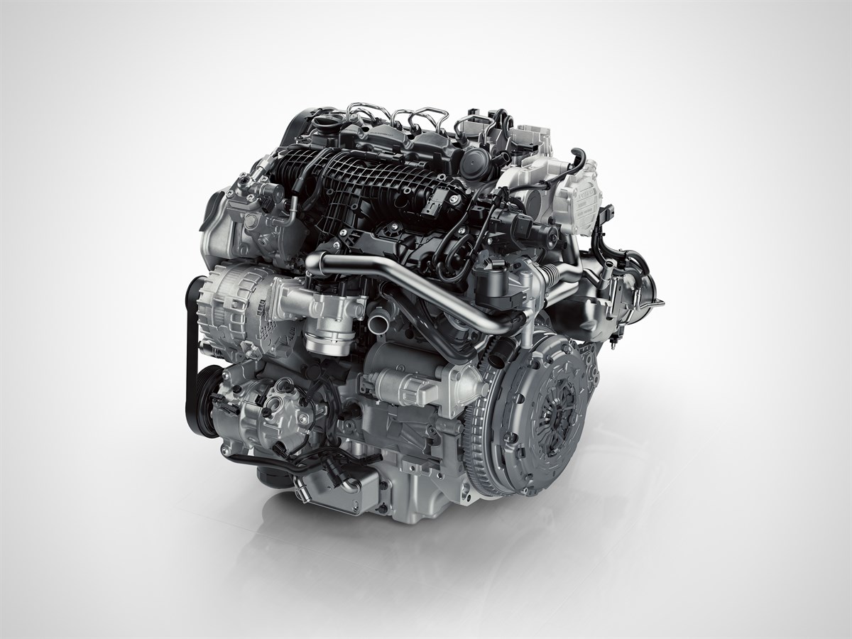 Drive-E 4 cylinder Diesel Engine - D3/D2 Front